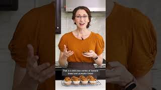 BakeryStyle Pumpkin Banana Muffins  Healthier amp GlutenFree Option [upl. by Cherilynn]