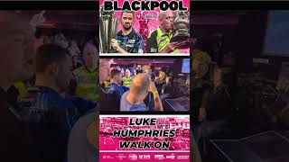 World Champion Luke Humphries Darts Walk On Shorts [upl. by Martreb943]