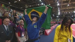 Verkerk NED V Aguiar  Womens 78kg Judo Bronze Medal Bout  London 2012 Olympics [upl. by Acirrehs]