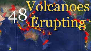 48 Volcanoes Erupting Across The Planet  Gaua Volcano AWAKENS [upl. by Enyawed863]