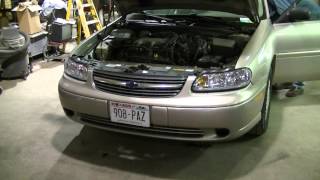 2000 Chevy Malibu Headlight and Taillight Removal amp Install Part 1 of 2 [upl. by Rosanna]