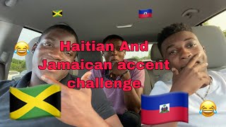 Jamaican And Haitian Accent Challenge [upl. by Ivetts]