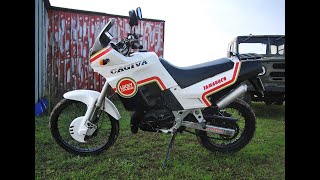 Cagiva Tamanaco 125 Completamente Originale quotLivrea Lucky Explorerquot  1989 [upl. by Borlow]