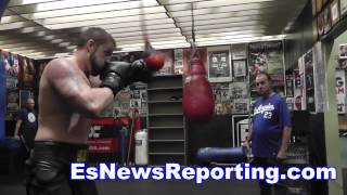 Trey Lippe Tommy Morrison Son Working With Jesse Reid  esnews boxing [upl. by Crespo]