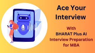 AIPowered Mock Interview Preparation for MBA [upl. by Yroc]