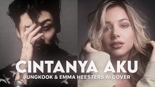 CINTANYA AKU ENG  JUNGKOOK EMMA HEESTERS AI COVER [upl. by English958]