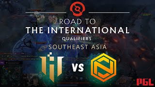 CRAZY GAME Neon Esports vs IHC Esports  HIGHLIGHTS  TI13 Regional Qualifiers SEA l DOTA2 [upl. by Aerdnat833]