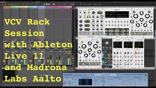 Ableton Live 11 x VCV Rack Evening Session [upl. by Streeter686]