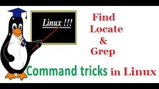 Basic Commands of Linux OS  Grep Locate Find  Video No  24 [upl. by Etta]