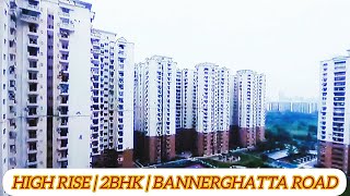 HIGH RISE  2BHK Apartment For Sale in Bangalore Bannerghatta Road  Bangalore Flats For Sale 2BHK [upl. by Oinesra]