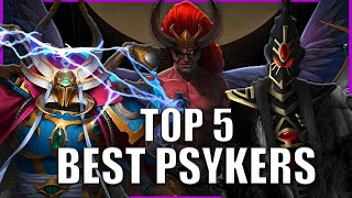 Top 5 Most Powerful Psykers  Warhammer 40k Lore [upl. by Eeryk]