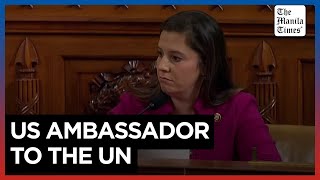 Trump offers Elise Stefanik job as US ambassador to UN CNN reports [upl. by Aribold863]