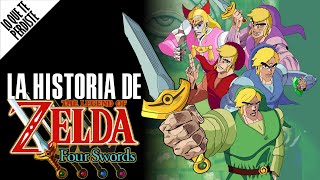 La Historia de Zelda Four Swords El que no jugaste por no tener amigos [upl. by Quitt]