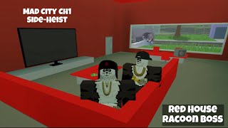 Mad City RobloxCh1 Racoon Boss Side Heist [upl. by Assin]