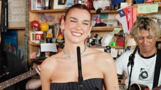 Dua Lipa Strips Down Radical Optimism for Tiny Desk [upl. by Retluoc]