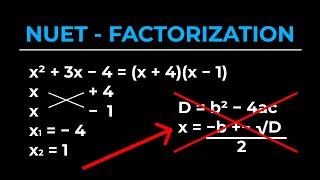 NUET Math Lesson 1  Quadratic Equations [upl. by Ettessil621]