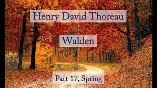 Henry David Thoreau Walden  Spring Audiobook [upl. by Negah]