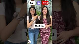 Basic English vs Slang [upl. by Nevur668]