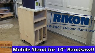 Mobile Stand for a Bandsaw [upl. by Batha]