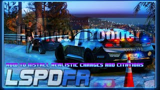 How to install REALISTIC charges and citations to Compulite LSPDFR [upl. by Minnaminnie]