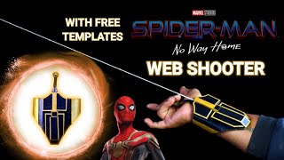 Functional web shooter  How to make Spiderman no way home web shooter  Spiderman web shooter diy [upl. by Aihsila]