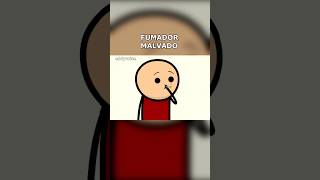 FUMADOR MALVADO  Cyanide and Happiness Doblaje Español humor comedia cyanideandhappiness [upl. by Buke]