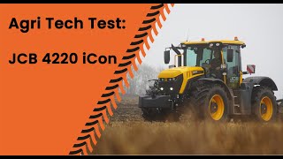 AgriTechTest JCB Fastrac 4220iCon [upl. by Eicyaj]