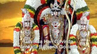 Srinivasa Govinda Govinda Namavali With English Subtitles [upl. by Lleda]