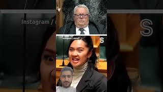 Haka in NZ parliament over contentious treaty bil  kamaty kamaty ytshort youtubeshorts kamate [upl. by Lagas]