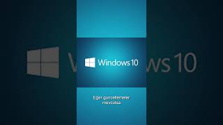 WINDOWS 10 SON GÜNCELLEME  BİLGİLENDİRME [upl. by Ellerrehc]