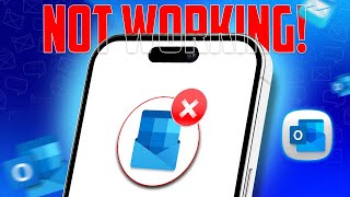Outlook Email Not Working on iPhone  How to Fix Outlook Issues on iPhone [upl. by Ermin]