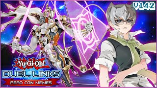 DAME TU FUERZA PEGASO SATELLARKNIGHT DECK Control Revestido  DUEL LINKS PERO CON MEMES  v142 [upl. by Anivram]