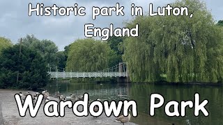 A PICTURESQUE Grade II listed park in LUTON  A look at Wardown Park Luton [upl. by Erica]