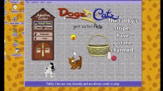 Petz II 1997 PF Magic Adopting Petz Touching Gameplay Video [upl. by Apollo]