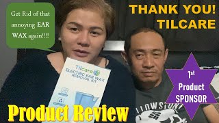 Tilcare  Ear Wax Removal Kit our 1st Product Sponsor Product Review because Ear Wax Clog AGAIN [upl. by Haerb]