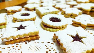 Biscotti Natalizi di frolla alla mandorle [upl. by Polly753]