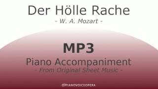 Der Hölle Rache Piano Accompaniment [upl. by Vincenty627]