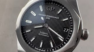 GirardPerregaux Laureato 810101163411A GirardPerregaux Watch Review [upl. by Hegyera394]