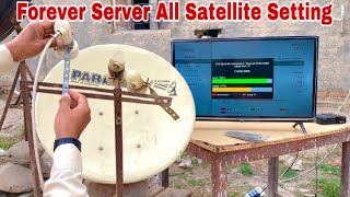 Forever Server Working Satellite Multi Setup on 2 Feet dish antenna Sun Direct Airtel TataPlay [upl. by Forest]