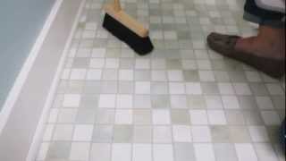 How to Clean a Bathroom Floor [upl. by Aiciles]