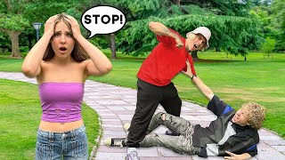 ARGUING IN FRONT OF MY EXGIRLFRIEND PRANK  ft Piper Rockelle [upl. by Ovatsug]