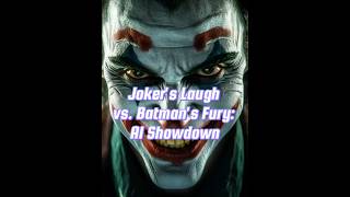 Jokers Laugh Vs Batmans Fury Short Ai showdown [upl. by Kathie]