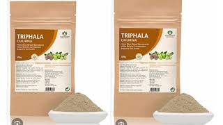 Maharishi Ayurveda Triphala Powder Churna for constipation [upl. by Githens]