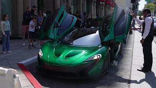 Supercars of Beverly Hills 1 of 1 McLaren P1 Ferrari SF90 Porsche 992 GT3RS [upl. by Edrea]