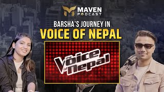 Barshas Journey in quotThe Voice of Nepalquot 🎶 [upl. by Notsew]