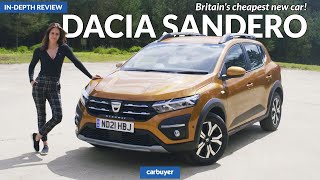 New Dacia Sandero Stepway review £10k less than a Fiesta [upl. by Euqinot]