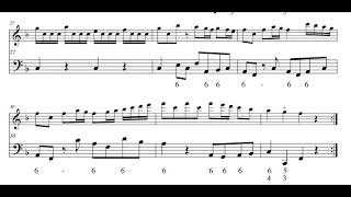 Play with me Telemann Sonata in F for alto recorder and bass [upl. by Sullivan840]