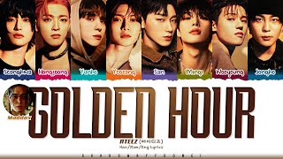 ATEEZ 에이티즈 Golden Hour Narration by MADDOX Lyrics Color CodedEng  ShadowByYoongi [upl. by Norbert]