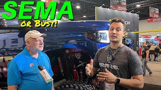 How To Get Your Build To SEMA One Mans Journey [upl. by Ellinnet24]