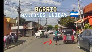 RECORRIENDO LAS CALLES DEL BARRIO NACIONES UNIDAS Managua Nicaragüa 🥰🇳🇮 [upl. by Euqimod]